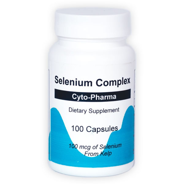 Selenium Complex 100 Capsules Per Bottle Cytopharma De M xico